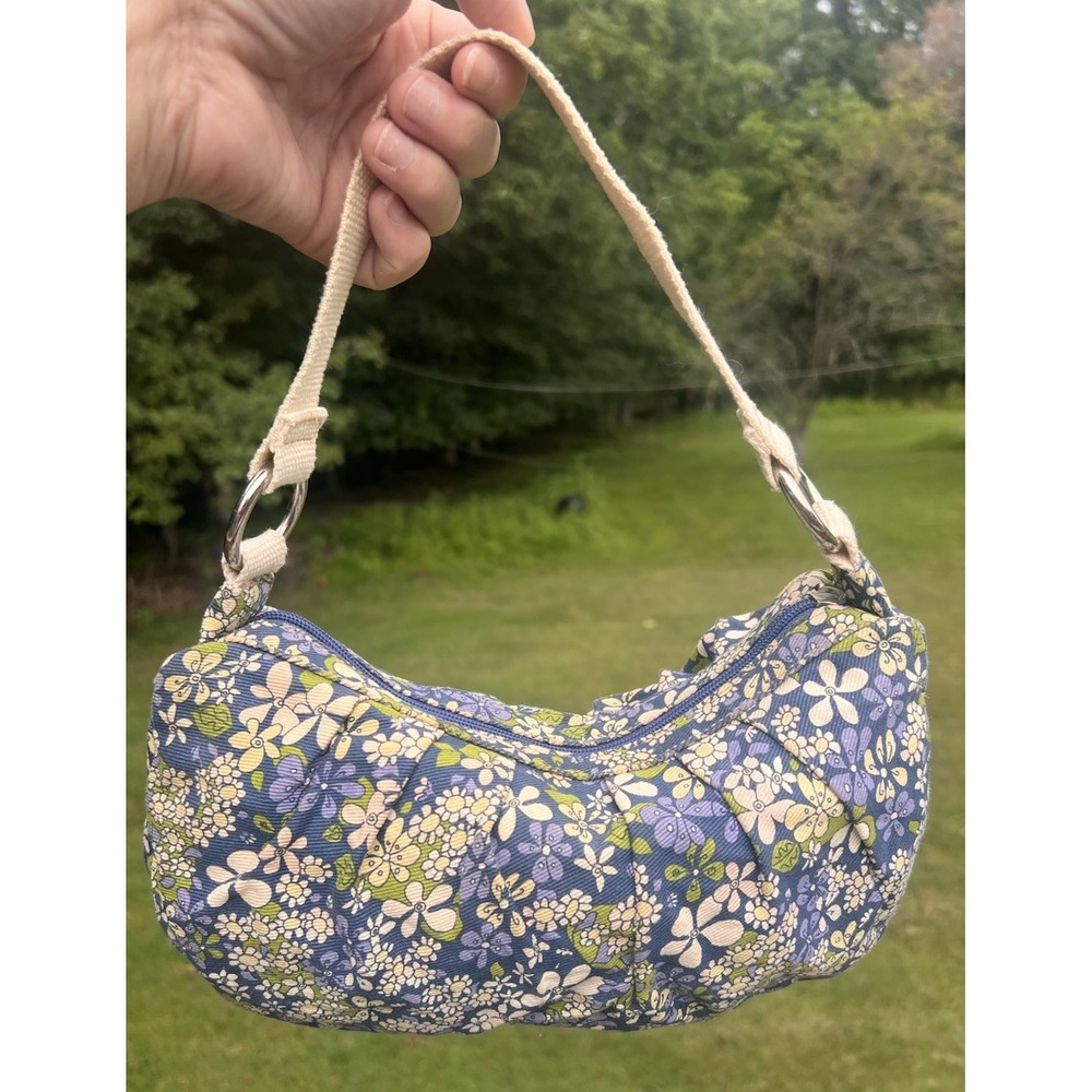 Vintage Y2K Levi's Red Tab Floral Corduroy Mini Shoulder Bag Purse Retro Floral